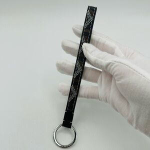 Goyard Navy sesame Key chain vintage
